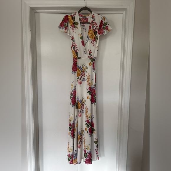 Reformation Rosey Dress in Bouquet - Picture 11 of 16